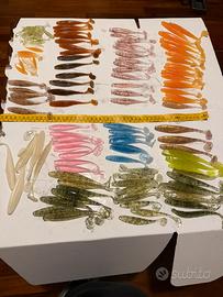 Lotto shad pesca  spinning