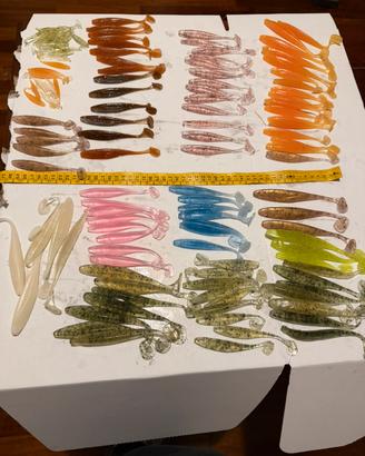 Lotto shad pesca  spinning