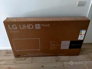 Smart TV LG 55" 4K (Modello 55UQ75) – Da riparare