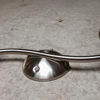 PLAFONIERA ACCIAIO FARETTI