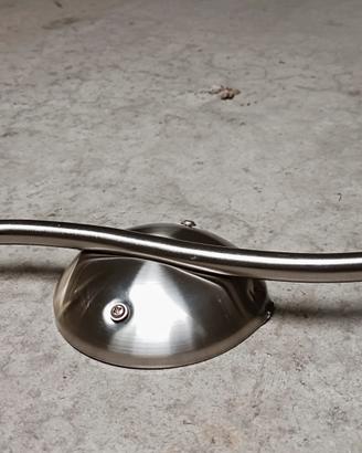 PLAFONIERA ACCIAIO FARETTI