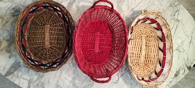 3 Cesti in vimini