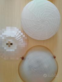 due plafoniere in murano