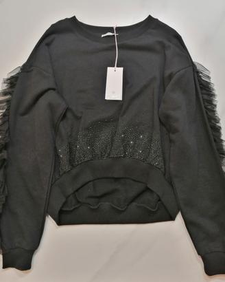 Felpa Crop Jewels Motivi