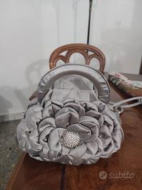 borsetta in raso per cerimonie 