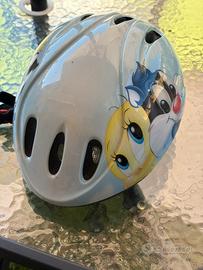 Casco bicicletta bambini looney tunes