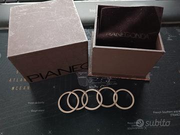 Set 5 Anelli Pianegonda in Argento 925 - Originali