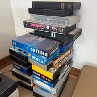 Lotto vecchie videocassette