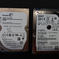 HHD vari (3.5" - 2.5") per PC