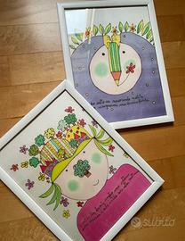 Quadri per decorare cameretta