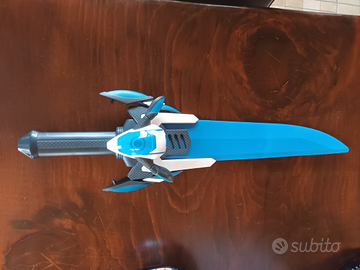 Spada Max Steel giocattolo blu