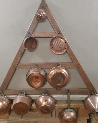 Arredo rustico in rame