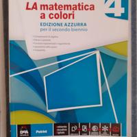 Libro scolastico LA Matematica Sasso Azzurro- 4an