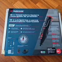 Levigatrice a penna 12V Parkside Performance nuova