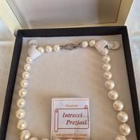 Collana perle naturali