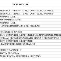 Svendita arredo e attrezzatura bar - cucina