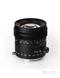 TTARTISAN 50mm f/1.4 Tilt L Mount - DECENTRABILE