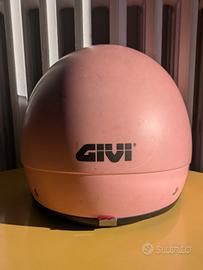Casco Givi demi-jet rosa s/xs