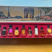 10 mignon profumi francesci da collezione - NUOVO