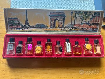 10 mignon profumi francesci da collezione - NUOVO