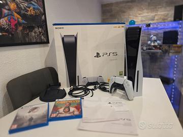 Playstation 5 con lettore disco