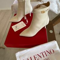 Stivaletti Valentino Garavani VLogo pelle 37