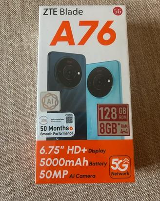 A76 ZTE Blade 5G 128 GB ROM 8 GB RAM Display 6.75”