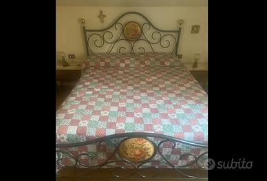 Letto in ferro battuto