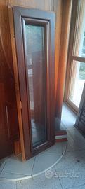 lucernaio fisso 41x143 legno alluminio 