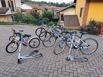 Biciclette Mountain bike e monopattini