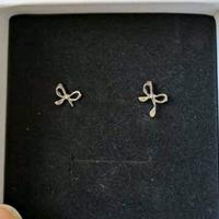 orecchini 925 a fiochetto