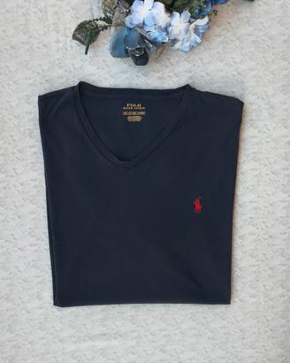 T-Shirt Polo Ralph Lauren-navy blue-TG XXL-Uomo