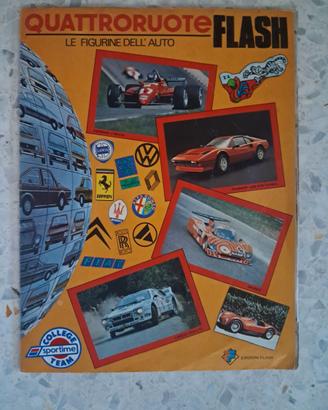 ALBUM COMPLETO Quattroruote Flash Figurine Auto 83