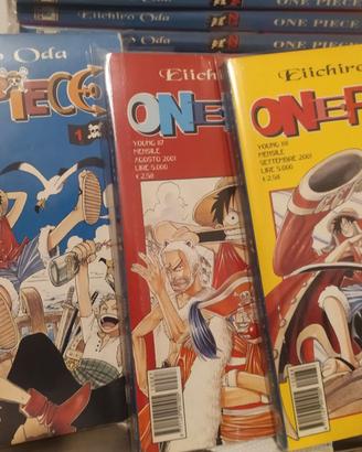 One Piece 1/24 27 28 29 prima serie 2001 Oda