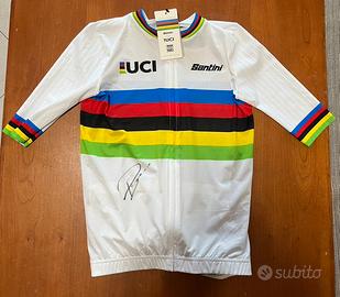 Maglia Pogacar autografata ufficiale uci