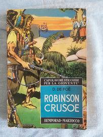 Romanzo 'Robinson Crusoe' di De Foè