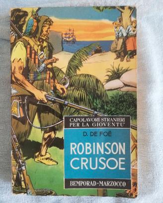Romanzo 'Robinson Crusoe' di De Foè