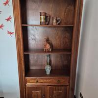 Splendida Libreria in Legno Stile Arte Povera