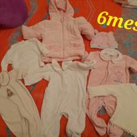 Abbigliamento bambina da 0 a  6 anni