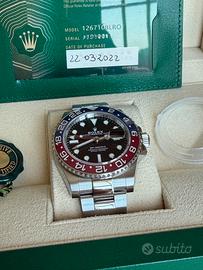 Rolex Gmt Master 2 126710BLRO "PEPSI" - NUOVO