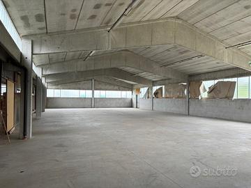 Capannoni a blocco unico 1.150 mq con piazzali