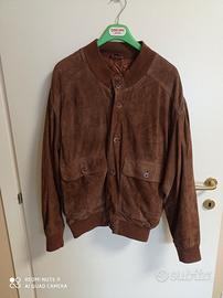 Giubbino unisex in vera pelle daino