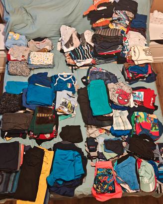 lotto completo vestiti bambino 0-10 anni