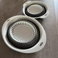 Scolapasta pieghevole richiudibile