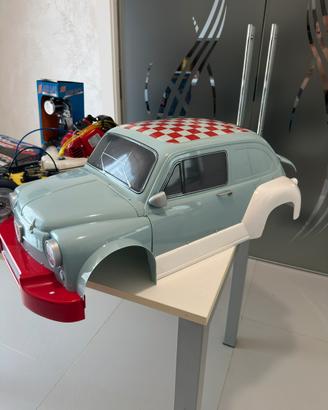 Fiat 600 Abarth radiocomandata