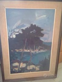 dipinto ad olio su tela da cm. 60 x 50 di Angelo D