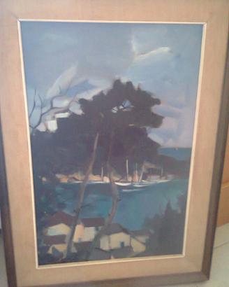dipinto ad olio su tela da cm. 60 x 50 di Angelo D