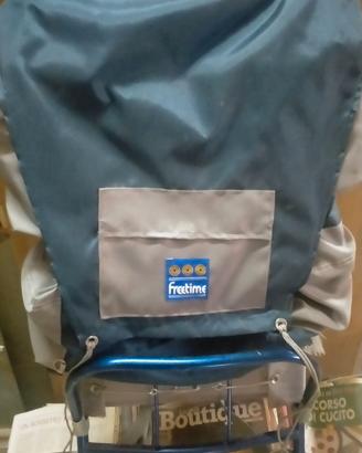 ZAINO FREETIME CON TELAIO TUBOLOARE ALLUMINIO