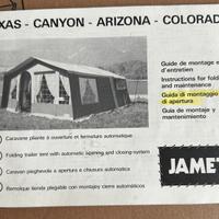 Carrello tenda jamet canyon