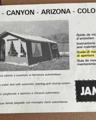 Carrello tenda jamet canyon